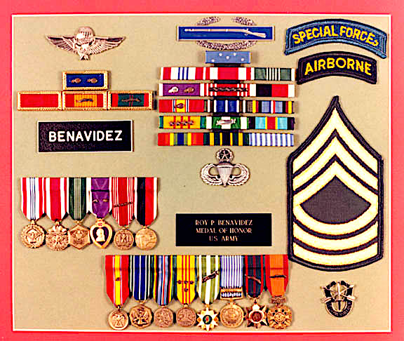 Benavidez medals